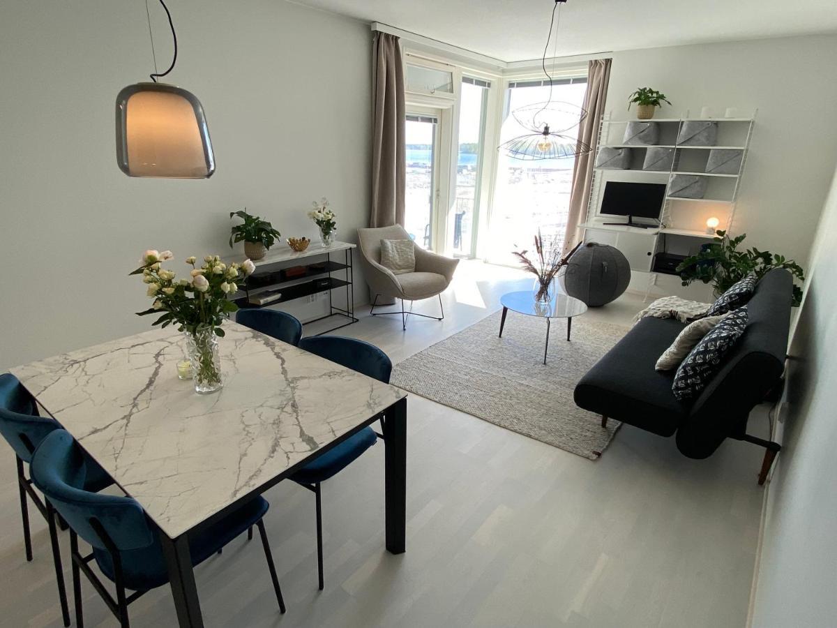 Luxury 1-Bedroom Apartment With Sauna And Sea View Helsingfors Eksteriør bilde
